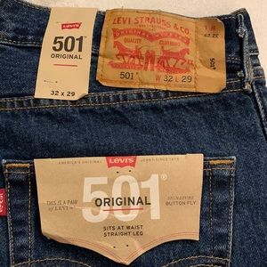 Levi’s 501 original. 32 x 29 jeans